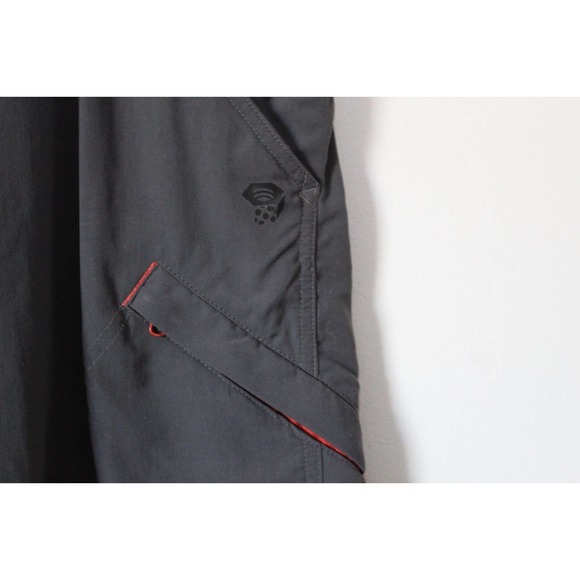 Mountain Hardwear Portino Cargo Hiking Shorts Gray Men's Size 36 / 12 H14756 - Picture 3 of 8